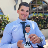 Muñecos 3D Personalizados para Regalar Regalo Agradecimiento Médico con Texto Grabado