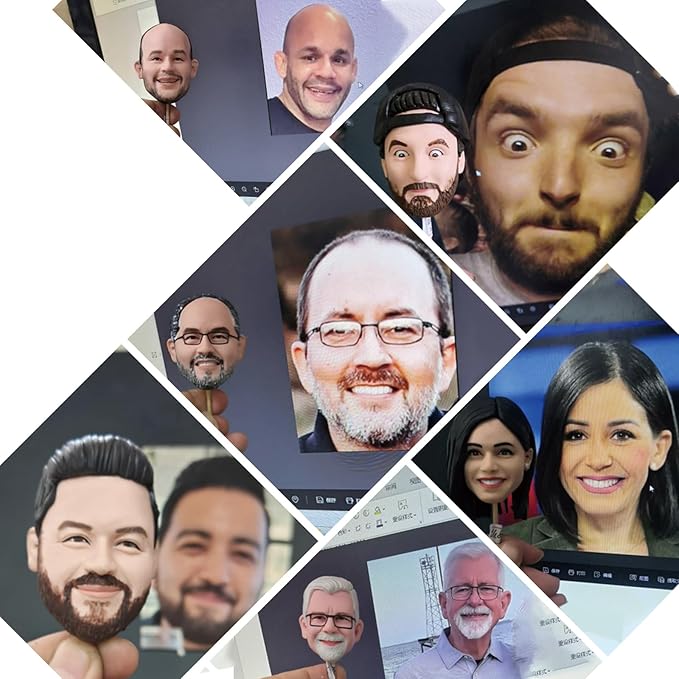 Hombre de Negocios que Sostiene el Maletín Figuras Personalizadas para Regalar con Texto Grabado