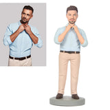 Muñecas Personalizadas con tu Cara y Vestidas Totalmente Personalizable Grabado Regalos para Padre