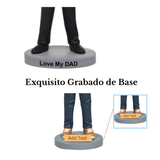 Figuras 3d Personalizadas Superhombre en Traje con Tu Nombre o Logotipo Personalizado