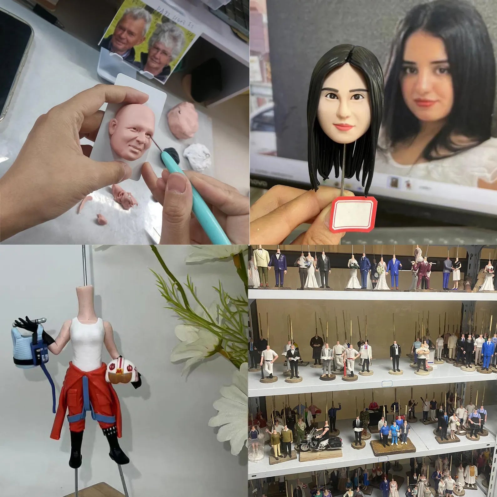 Figuras 3d Personalizadas Superhombre en Traje con Tu Nombre o Logotipo Personalizado