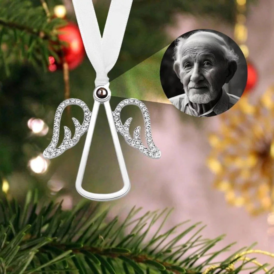 Adornos Navideños Personalizados Adorno Caseo Árbol Navidad con Foto de Proyección Regalos de Navidad