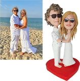 Feliz Aniversario de Boda Muñecos Personalizados para Regalar Figuras en 3D de Personas