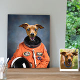 Custom Pet Portrait Canvas Personalized Animal Portrait Gift Idea