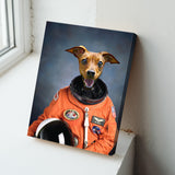 Custom Pet Portrait Canvas Personalized Animal Portrait Gift Idea