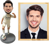 Figuras de Accion de Futbolistas Muñecos 3D Personalizados con Número y Logotipo Personalizados