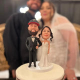 Muñecos Tarta Boda Personalizados Figuras Personalizadas 3D con tu Cara y Vestidas Regado de Boda