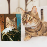 Custom Pet Canvas Personalized Royal Medieval Renaissance Modern Wall Funny Pet Customizable Canvas