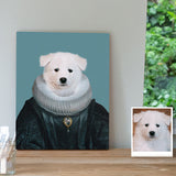 Personalized Pet Portrait Framed Canvas Pet Canvas Wall Art Decor Christmas Gift